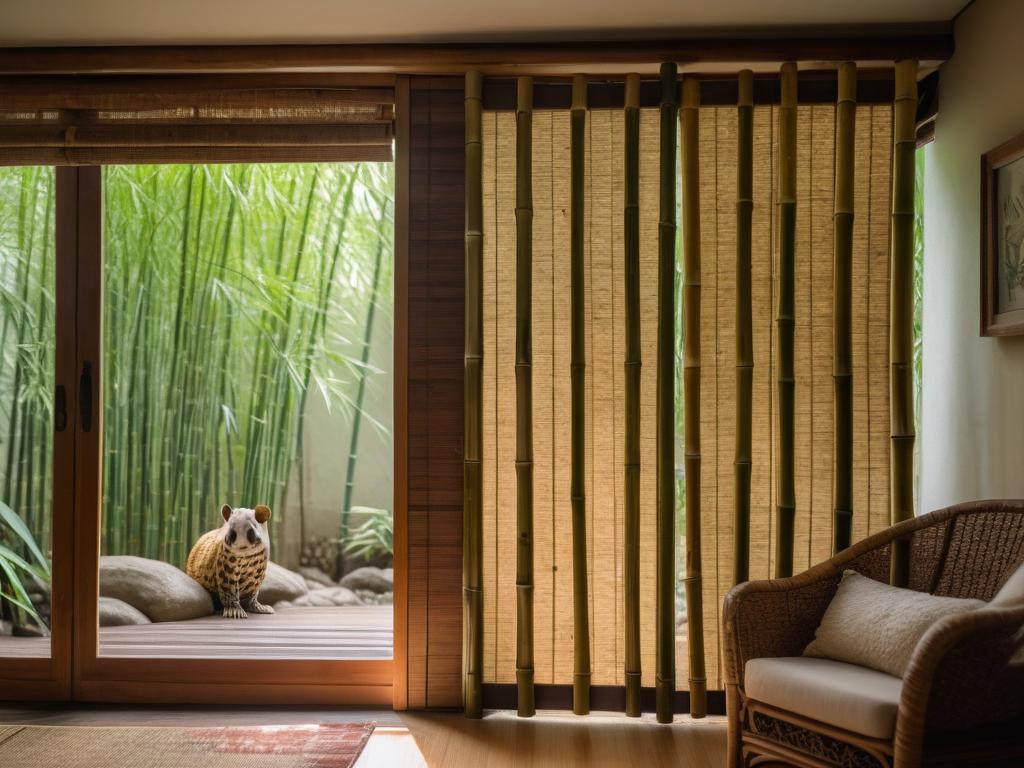 Creating Safe Havens: Why Exotic Pets Need Bamboo Privacy Screens